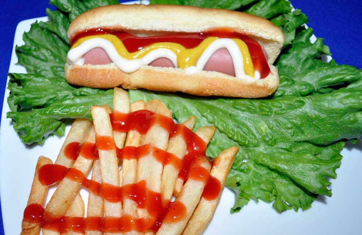 Hot dogs - Comida para fiestas infantiles