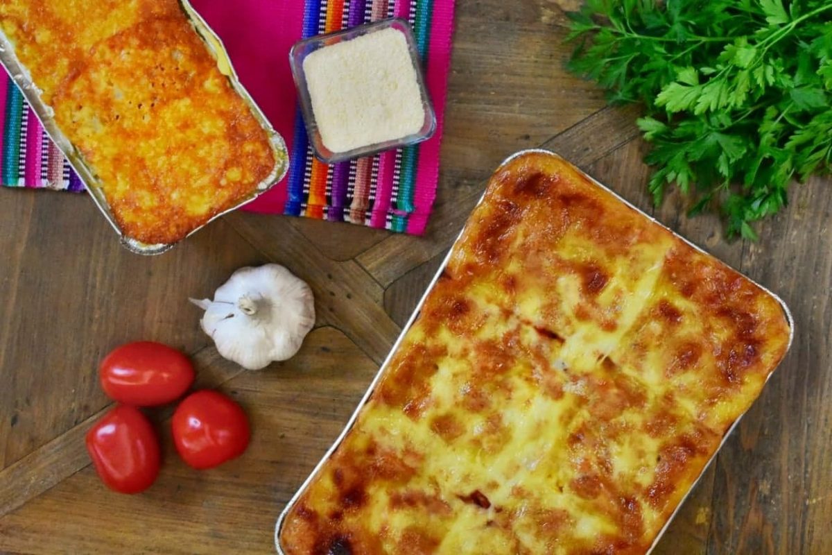 Lasagnas para llevar con envío a domicilio